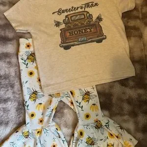 Baby B's southern boutique Matching Sets Boutique Outfit From